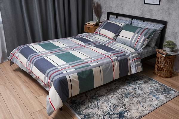 Фото - Комплект постельного белья Moon&Star Бязь Gold Люкс «Cloudy» 160х220х2 нав. 2х70х70 (MS-820004722)