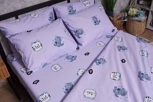 Фото - Комплект постільної білизни Moon&Star Бязь Gold Люкс Hello Kitty 160х220 (MS-820004049)