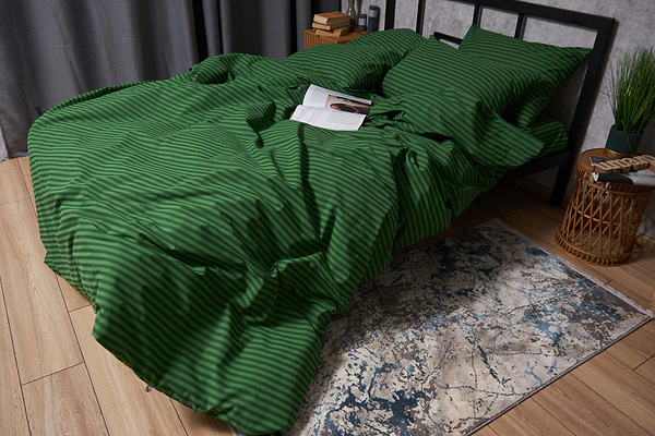 Фото - Комплект постільної білизни Moon&Star Бязь Gold Люкс «Juniper» 143х210х2 нав. 2х50х70 (MS-820004436)