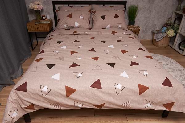 Фото - Комплект постільної білизни Moon&Star Бязь Gold Люкс «Delta» 143х210х2 нав. 4х50х70 (MS-820005558)