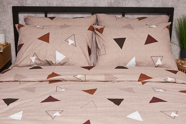 Фото - Комплект постільної білизни Moon&Star Бязь Gold Люкс «Delta» 143х210х2 нав. 4х50х70 (MS-820005558)