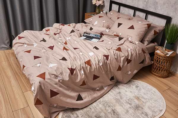 Фото - Комплект постільної білизни Moon&Star Бязь Gold Люкс «Delta» 143х210х2 нав. 4х50х70 (MS-820005558)