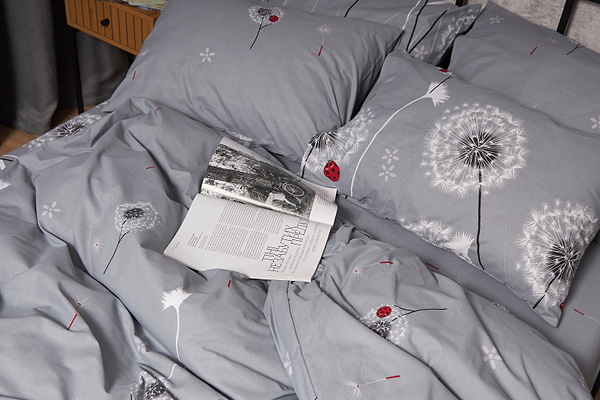 Фото - Комплект постельного белья Moon&Star Бязь Gold Люкс Ladybug175х210 нав. 2х70х70  (MS-820005432)