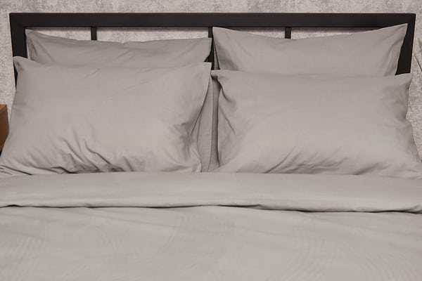 Фото - Комплект постельного белья Moon&Star 143х210х2 нав. 4х50х70 Gray Бязь Gold Люкс (MS-820001141)