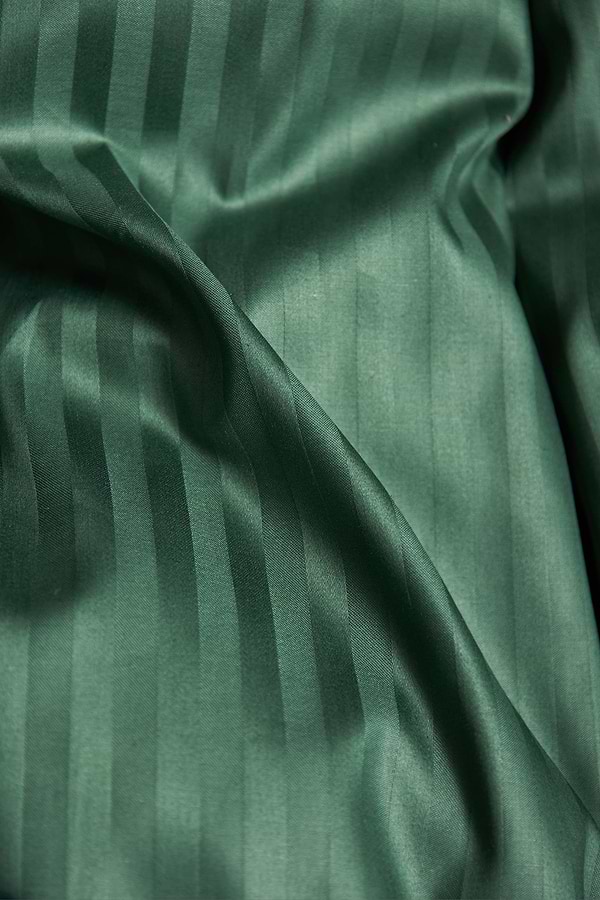 Фото - Комплект постільної білизни Moon&Star Satin Stripe Stripe Verdant143х210х2 нав. 4х70х70 (MS-820005314)