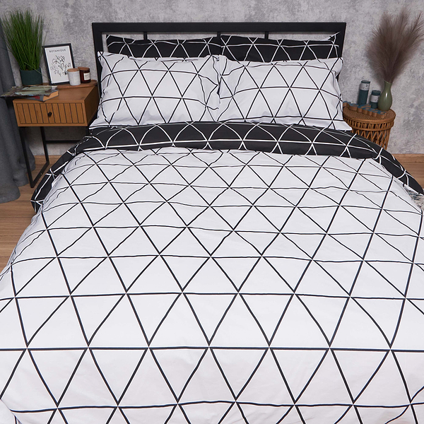 Фото - Комплект постельного белья Moon&Star Бязь Gold Люкс «Urban Chic» King Size 220x240 см нав. 4х50х70 (MS-820007073)