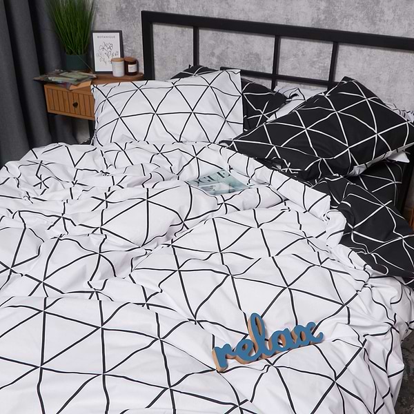 Фото - Комплект постельного белья Moon&Star Бязь Gold Люкс «Urban Chic» King Size 220x240 см нав. 2х70х70 (MS-820007072)