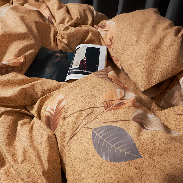 Фото - Комплект постельного белья Moon&Star Premium Amber Leaf 160х220х2 нав. 2х70х70 (MS-820007522)