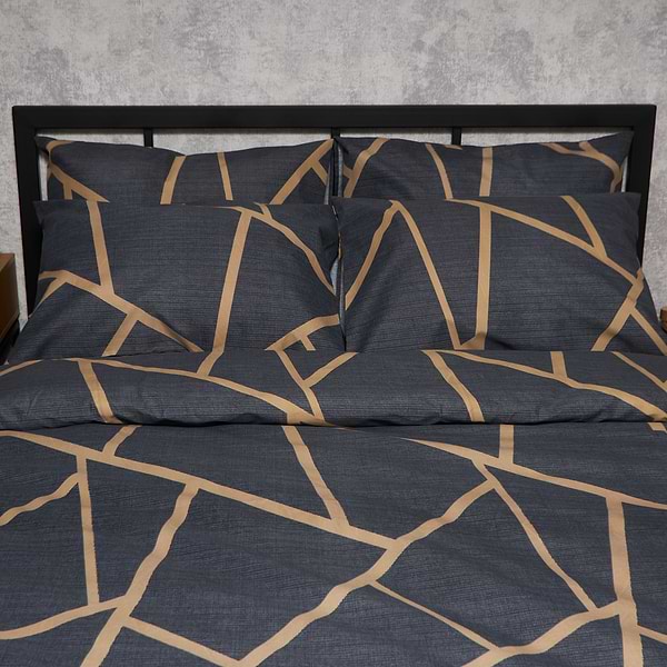 Фото - Комплект постельного белья Moon&Star Premium Deep Blue Luxe 175х210 (MS-820009879)