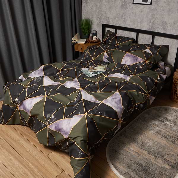 Фото - Комплект постельного белья Moon&Star Premium Golden Marble 160х220 (MS-820009927)