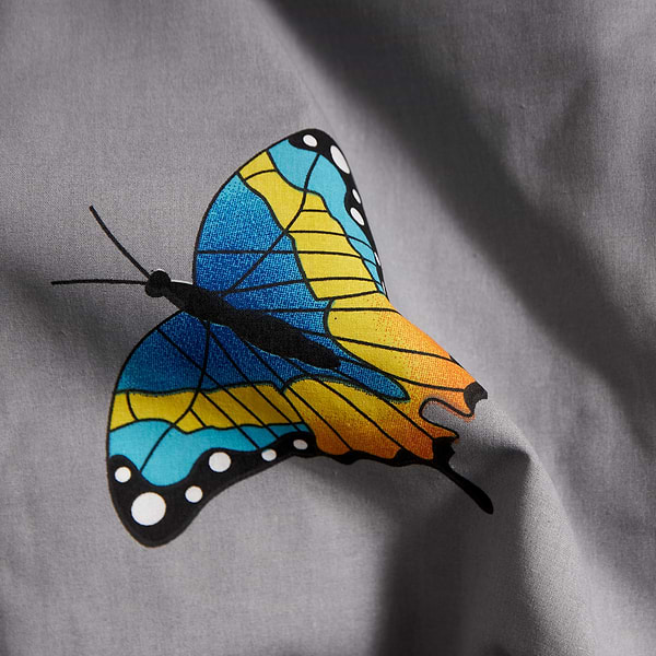 Фото - Комплект постільної білизни Moon&Star Бязь Gold Люкс Butterfly Love 143х210х2 нав. 4х70х70 (MS-820008884)