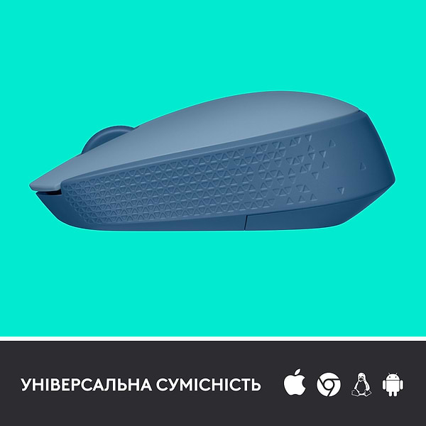 Фото - Миша бездротова Logitech M171 Blue Grey (910-006866)