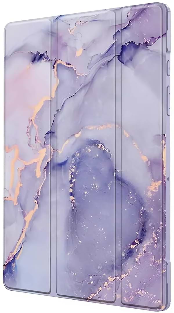 Фото - Чохол для планшета BeCover Soft Edge TPU з кріпленням для стілусу for Xiaomi Redmi Pad SE 8.7'' Purple Marble (712577)