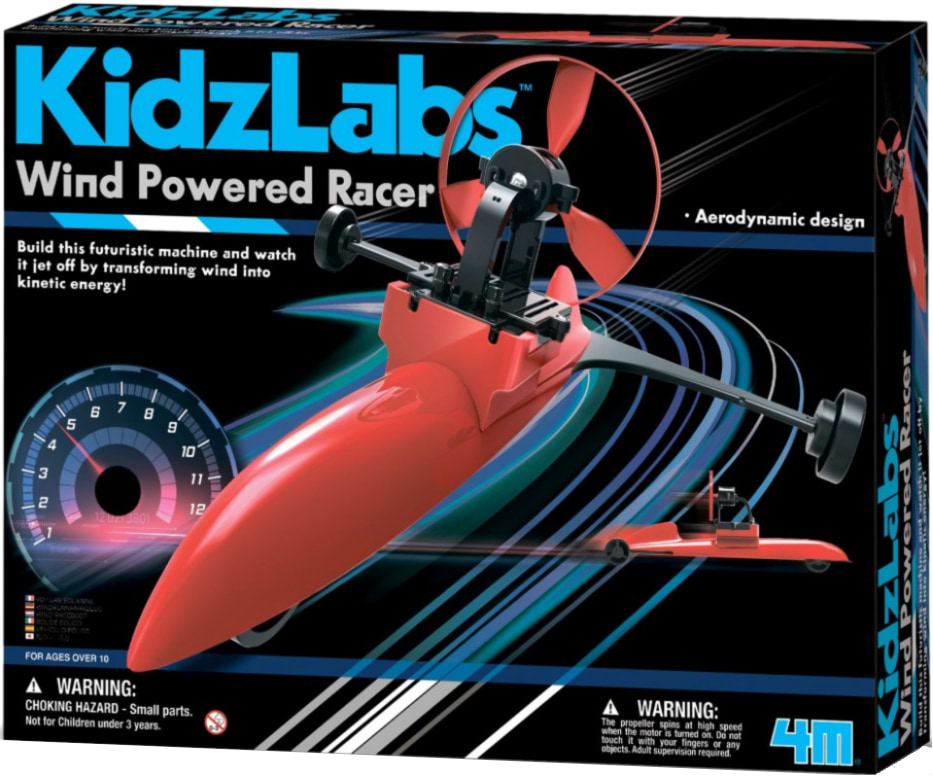 Набор для моделирования техники 4М Гоночная машина на энергии ветра (00-03437)