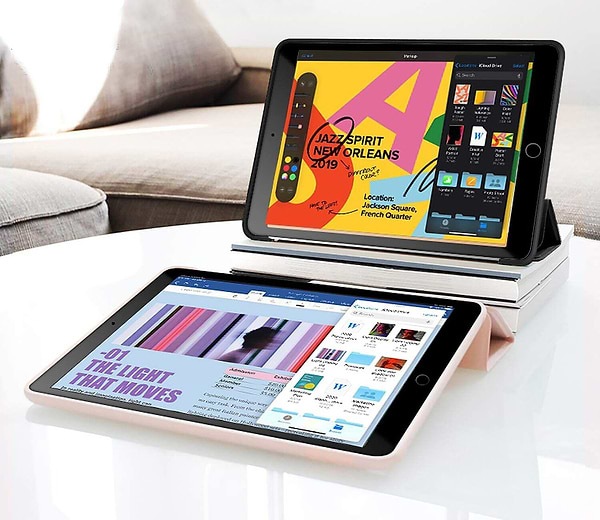 Фото - Чохол для планшета Becover Tri Fold Soft TPU Silicone for Apple iPad 10.9" (2022/2024)/iPad (А16) 2025 11" Light Blue (708522)