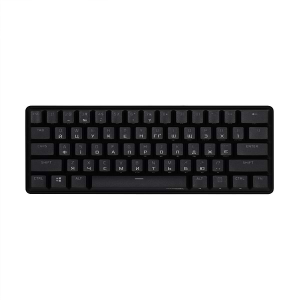 Фото - Клавіатура дротова ігрова HyperX Alloy Origins 60 HX Red USB (4P5N4AA)
