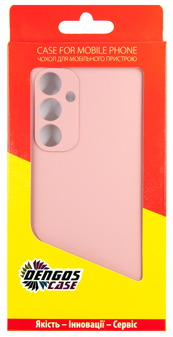 Фото - Чохол для смартфону DENGOS Soft for Samsung Galaxy A35 SM-A356 Pink (DG-TPU-SOFT-56)