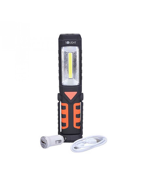 Фото - Фонарь аккумуляторный Solight WM16 Solight LED lamp WM16,3WCOB,250+40lm