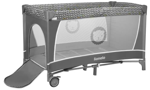 Фото - Манеж-кровать Lionelo Flower Grey Scandi