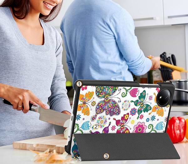 Фото - Чохол для планшета BeCover Smart Case for Xiaomi Redmi Pad SE 8.7'' Butterfly (711910)