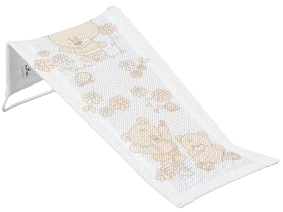 Гамак для купания в ванночку Tega Baby с рисунком Мишки, Белый (MS-026-103) - Фото 1