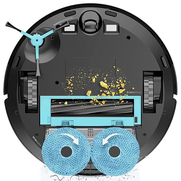 Фото - Робот-пылесос моющий Cecotec Conga 9590 Spin Revolution Ultra Power Home (A01_EU01_100146)