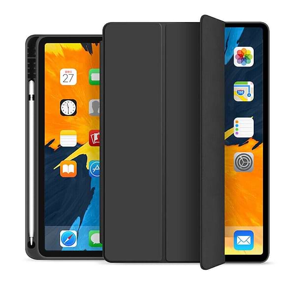 Фото - Чехол для планшета Becover Tri Fold Soft TPU с креплением Apple Pencil для Apple iPad 10.9" (2022/2024)/iPad (А16) 2025 11" Black (708459)