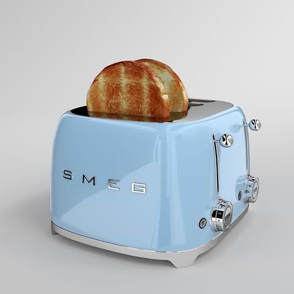 Фото - Тостер Smeg TSF03PBEU