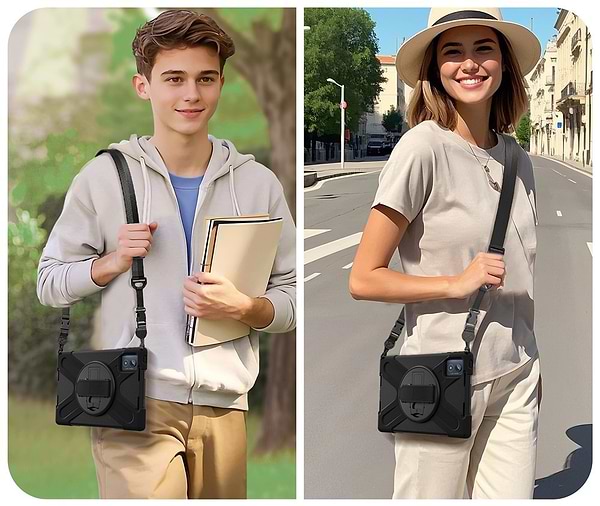 Фото - Чохол для планшету BeCover Heavy Duty Case for Lenovo Tab K11 Plus TB-352F 11.45" Black (713635)