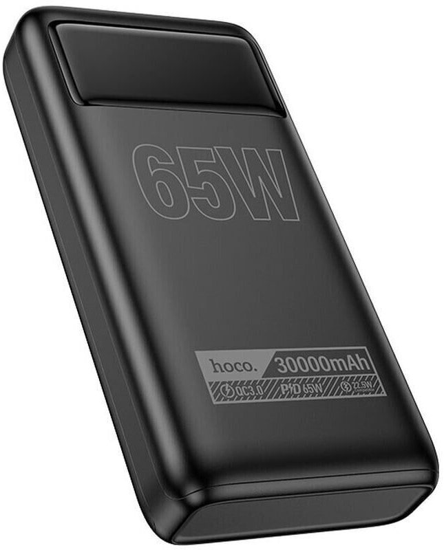 Батарея мобільна HOCO DB81 Apollo PD65W 30000 mAh Black - Фото 1