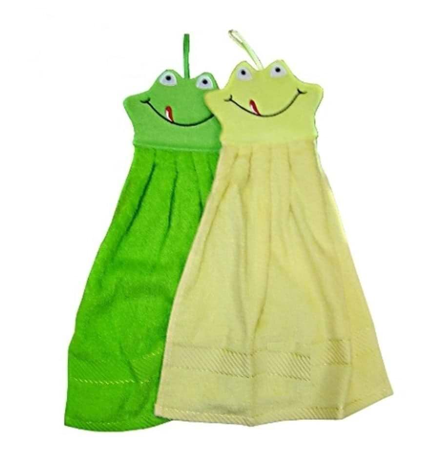 Набор полотенец Zastelli махровых Лягушка для кухни 34х50 см 2 шт. (19202)