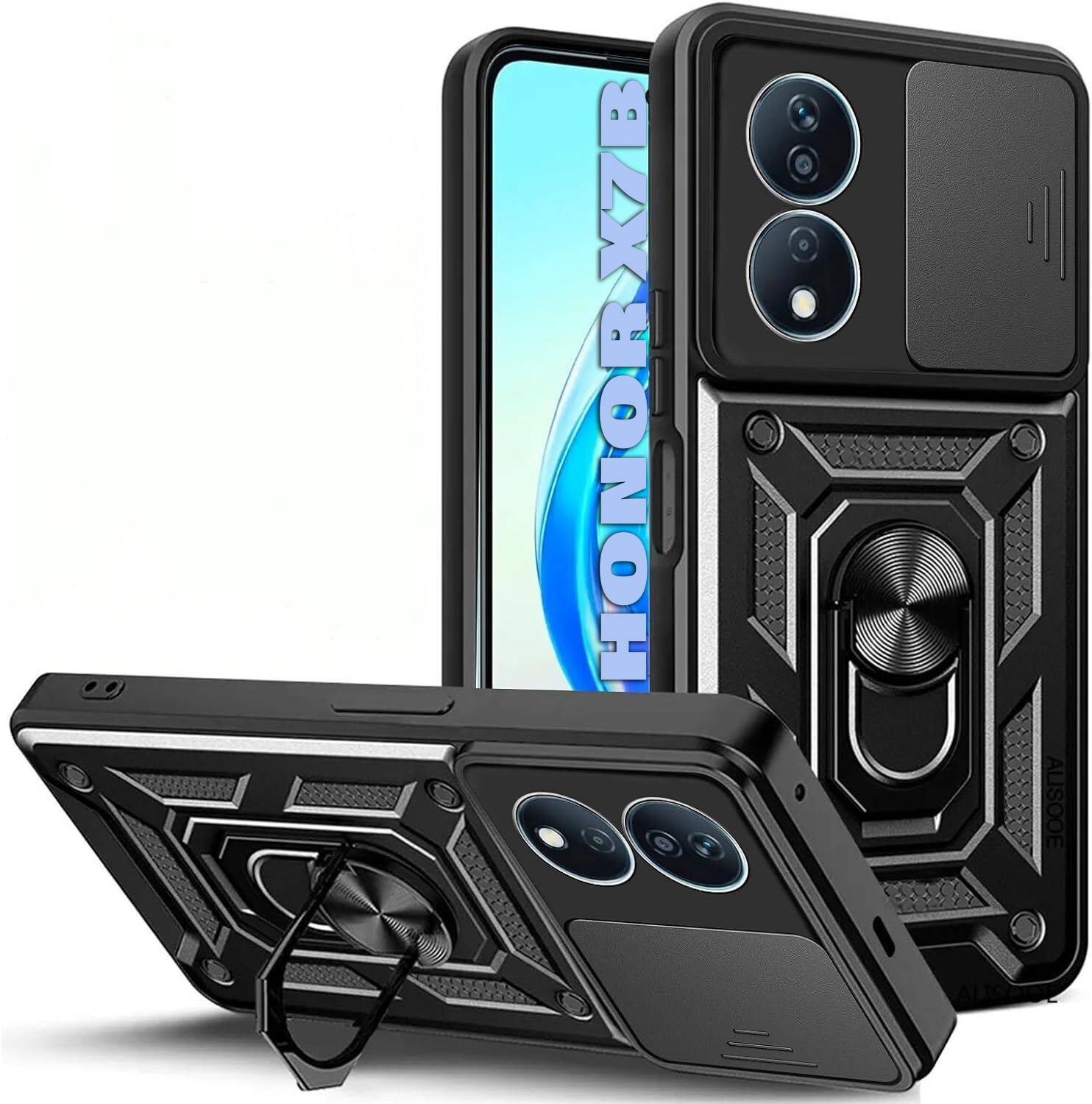 Чохол для смартфону BeCover Military for Honor X7b Black (710998) - Фото 1