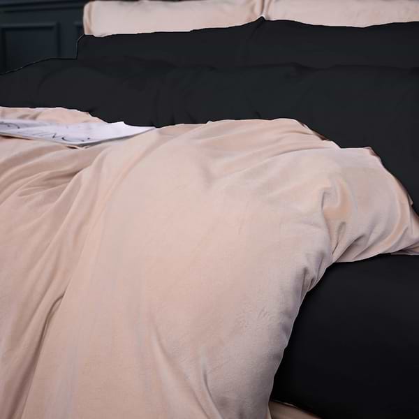 Фото - Комплект постельного белья MirSon Winter Frost 28-0004 + 28-0007 Saintpaulia Velvet 143х210 (2200004011004)