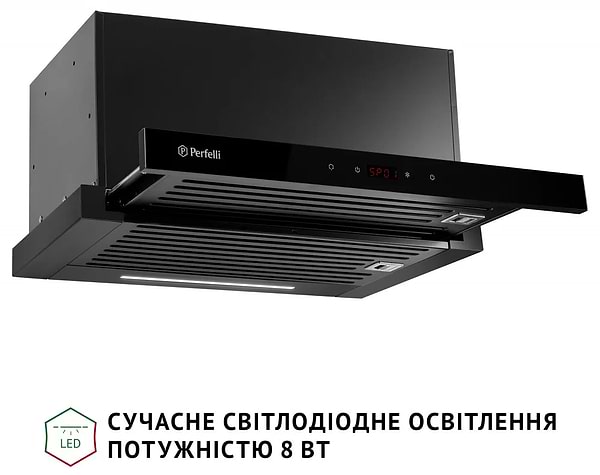 Фото - Вытяжка встраиваемая Perfelli ISEO 6PSF NERO