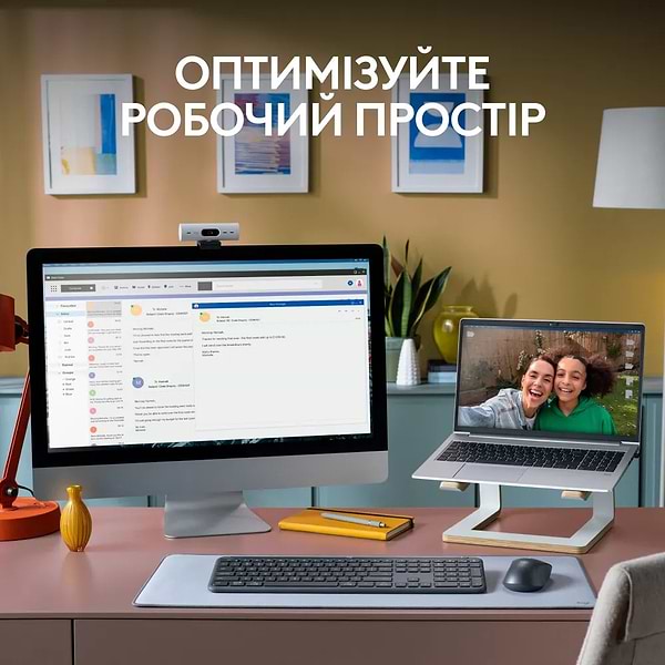 Фото - Клавиатура+мышь беспроводная Logitech Signature Slim Combo MK950 for Business Graphite (920-012508)