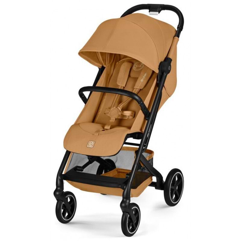 Коляска прогулянкова Cybex Beezy Cinnamon Yellow з бампером (526000915)