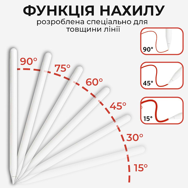 Фото - Стилус AIRON AirSens White for iPad (6126755813239)