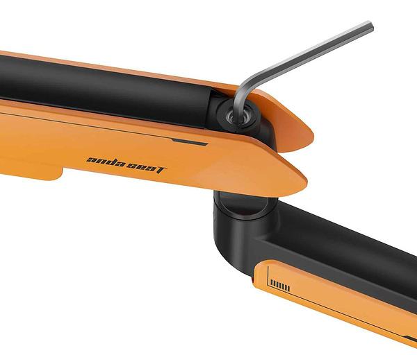 Фото - Кріплення настільне Anda Seat Stealth PRO II RGB 17''-42'' Orange (AD-W-A9X-1S-BO)