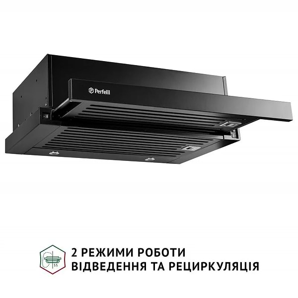 Фото - Витяжка вбудована Perfelli ISEO 6IMF NERO