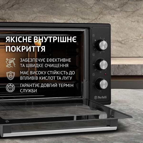 Фото - Печь электрическая Perfelli CLASSIC 48 BLACK