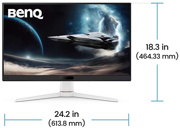 Фото - Монітор ігровий BenQ Mobiuz EX271 (9H.LNALA.TBE)