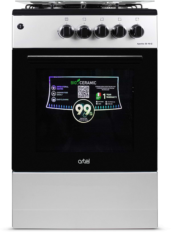 Фото - Плита газовая ARTEL APETITO 50 10-G Grey