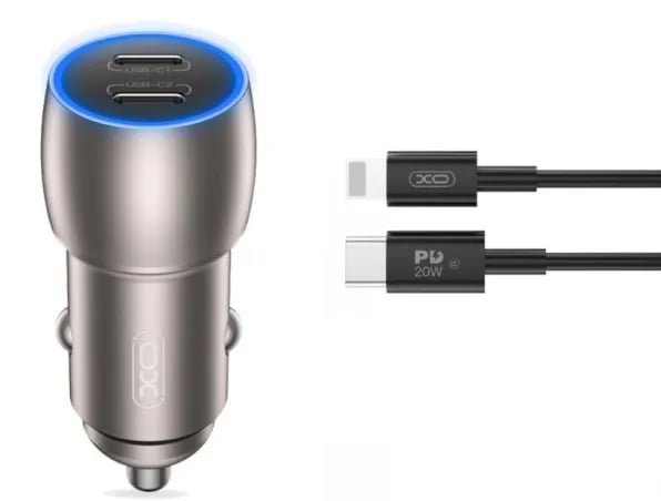 Автомобильное зарядное устройство XO CC51.tranish