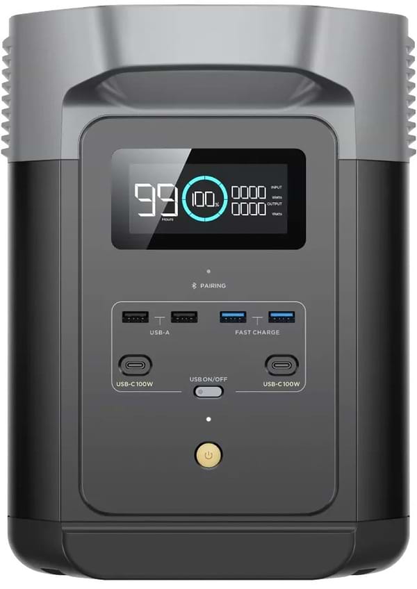 Фото - Зарядна станція універсальна EcoFlow DELTA 2 (1024 Вт/г)