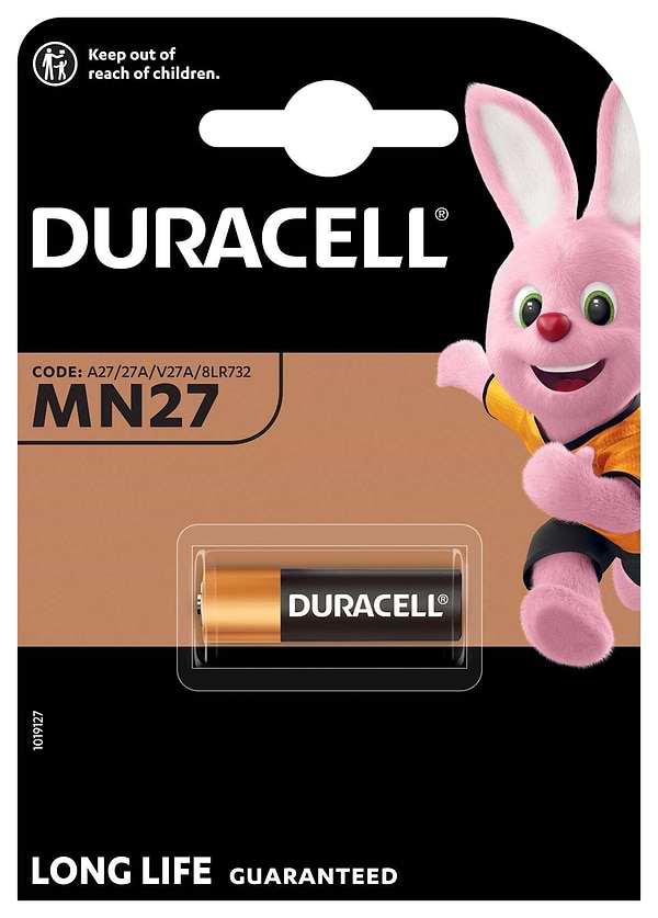 Фото - Батарейка тип MN27 Duracell MN27 1шт (75062545/81242361)