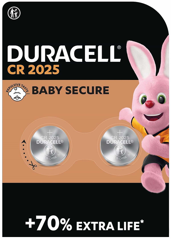 Фото - Батарейка тип CR2025 Duracell DL2025 DSN 2 шт.