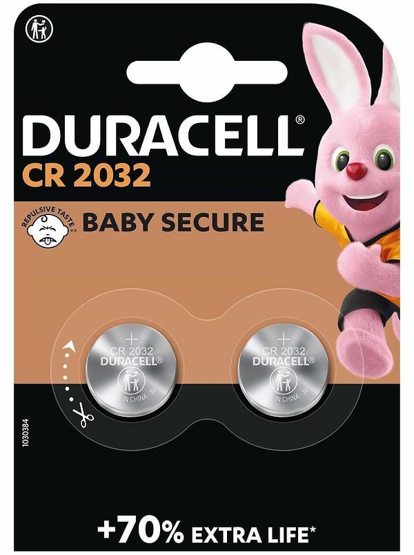 Фото - Батарейка тип CR2032 Duracell DL2032 DSN 2шт.