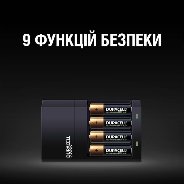 Фото - З/устройство для аккумуляторов AA/AAA Duracell CEF14 + 2AA1300 + 2AAА750
