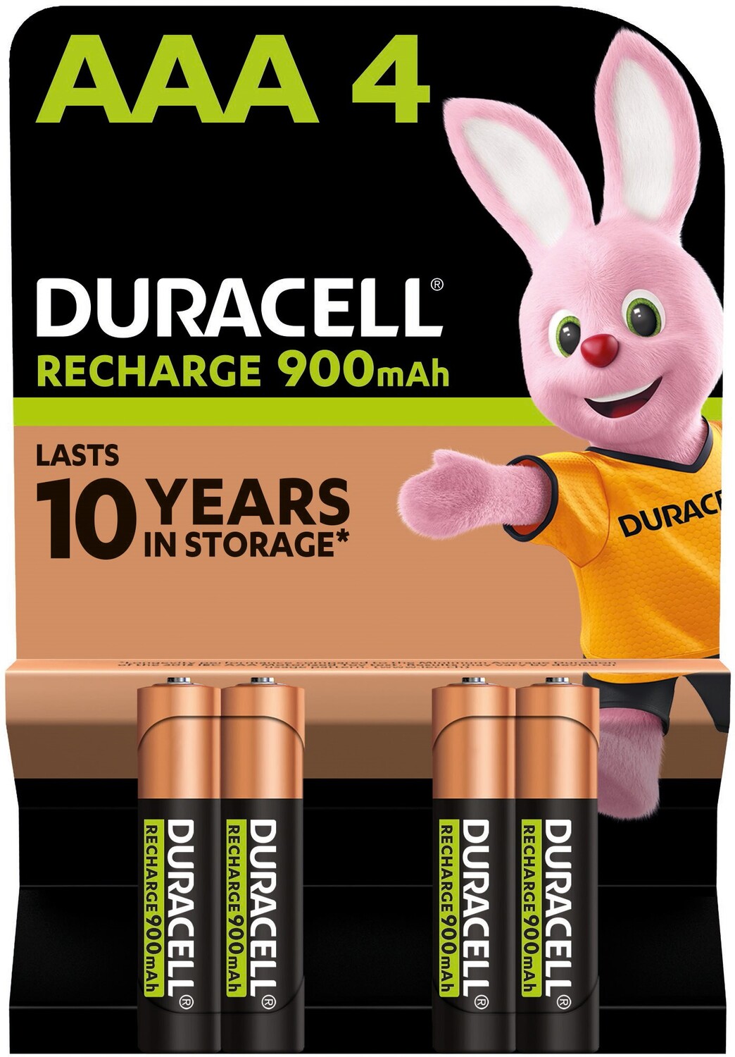 Акумулятор тип AAA Duracell HR03 (AAA) 900mAh уп. 4шт. - Фото 1