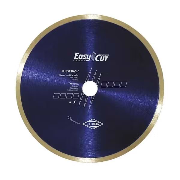 Фото - Диск алмазный CEDIMA Easy-Cut, Fliese Basic 230х7х22.23/25.4 мм (50007020) Фото - Диск алмазный CEDIMA Easy-Cut, Fliese Basic 230х7х22.23/25.4 мм (50007020)